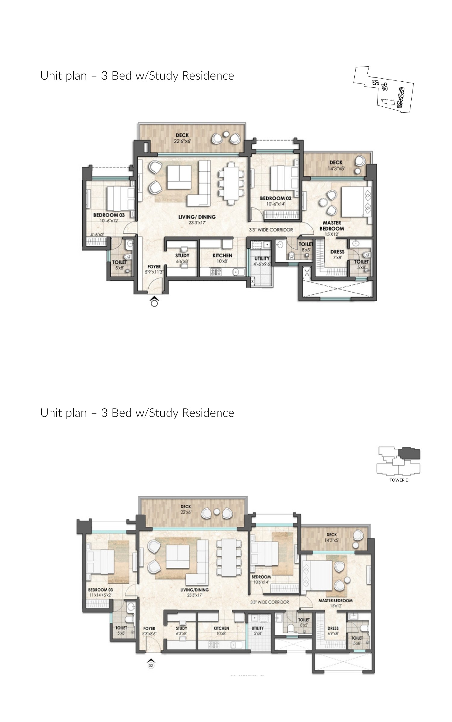 Lodha Hopefarm Whitefield 4 BHK floor plan — indicative layout, not the official plan