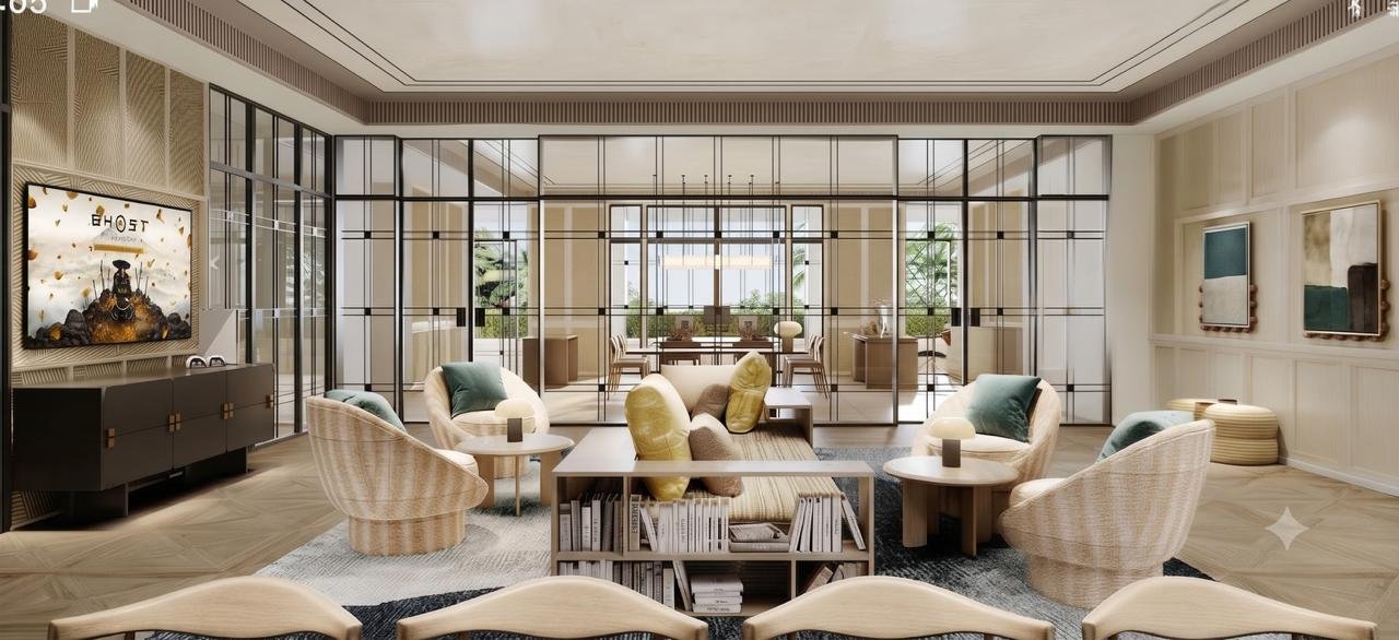 Lodha Hopefarm Whitefield residents’ lounge — illustrative concept